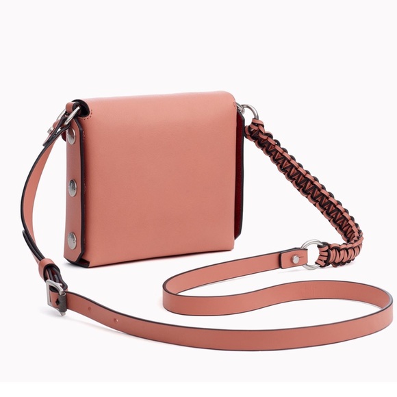 Rag & Bone Dusty Pink Micro Atlas Crossbody EUC - Picture 3 of 16